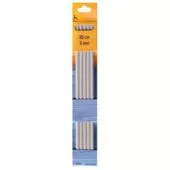 PONY 36622 Игли за чорапи 5 броя, 20 см, №5.00