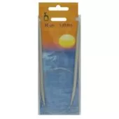 PONY 50612 Обръч за плетене, алуминий, 80 см, №5.5