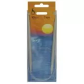 PONY 50615 Обръч за плетене, алуминий, 80 см, №7.0