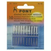 PONY 51019 Игли за шевна машина, стандарт №60