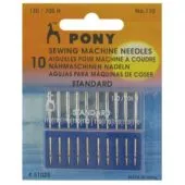 PONY 51025 Игли за шевна машина, стандарт №110