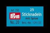 PRYM 124135 Игли за бродeрия, остри