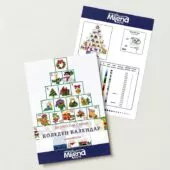 Коледен календар Безплатна схема Милена Стил