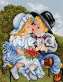 Гоблен „Първа целувка“ DMC