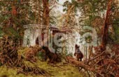 Гоблен „Утро в боровата гора“ DMC