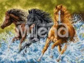 Гоблен „Волни коне“ DMC