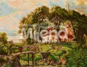 Гоблен „Пътят към църквата“ DMC