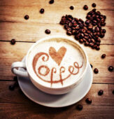 Диамантен гоблен „Кафе с любов“