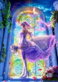 Диамантен гоблен „Приказна принцеса“