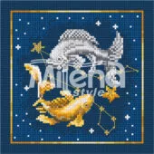 Гоблен „Зодия Риби“ DMC