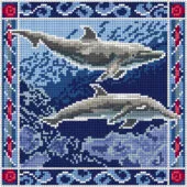 Делфини Безплатна схема Милена Стил