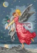 Ангелска прегръдка Гоблен за шиене Милена Стил