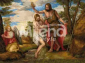 Кръщение Христово Гоблен за шиене Милена Стил