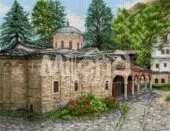 Троянски манастир Гоблен за шиене Милена Стил