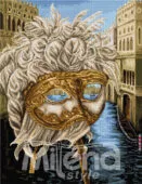 Венецианска маска Гоблен за шиене Милена Стил