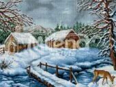Зима в гората Гоблен за шиене Милена Стил