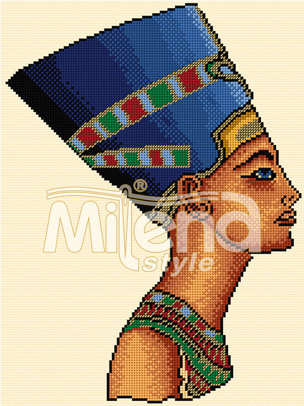 Нефертити 1:4-20060612 | Бродерия | Milena Style