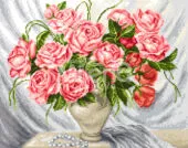 Букет рози CR405026 Диамантен гоблен Милена Стил